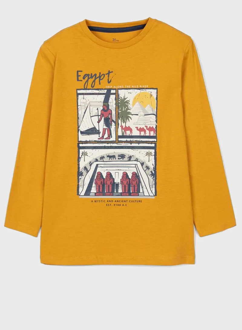 Zippy Kids Egypt Culture T-Shirt