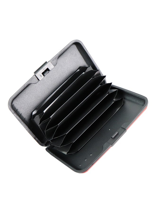 Aluminum Card Holder Blue 11cmx7.2cm Color Blue 11cmx7.2cm - Image 3