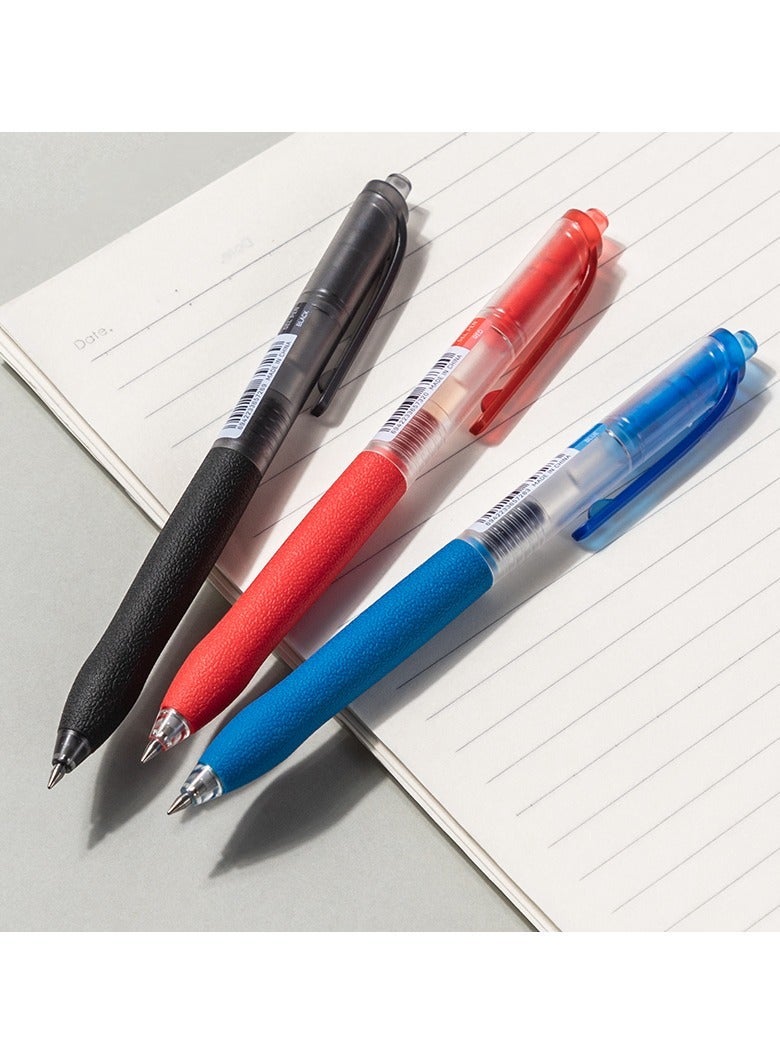 ديلي قلم جل Deli EG075-RD، حبر أحمر، 0.5 مم، عبوة من 12 قلمًا، تدفق سلس، ملاحظات مكتبية مدرسية - Image 5