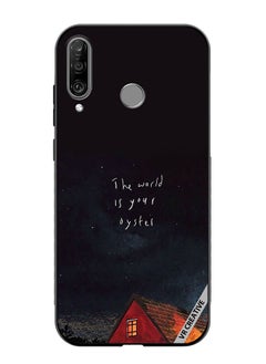 VR CREATIVE Protective Case Cover For Huawei P30 Lite The World Is Your Oyster Design Multicolour  - Image 1