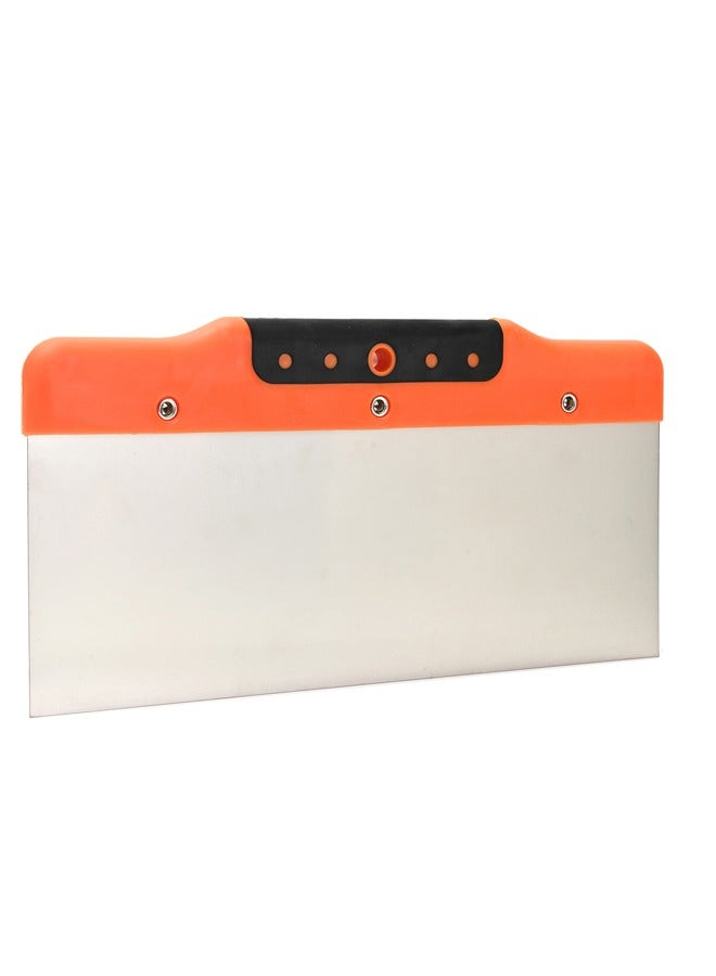 LAWAZIM Stainless Steel Bench Scraper - 10inch - Image 4