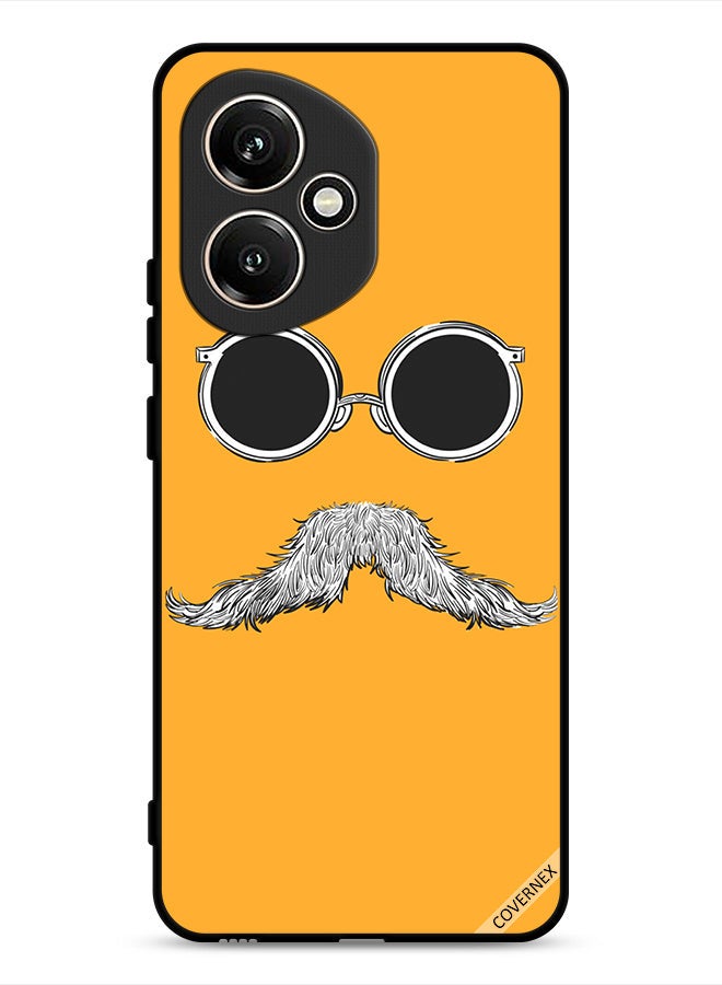 Covernex Honor 400 Protective Case Cover Glasses And Mustache Art - Image 1