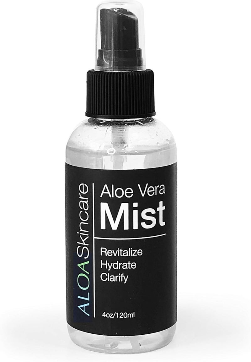 ALOA ALOA Skincare Aloe Mist 4oz Face Mist Spray Organic Formula for Clear Skin 