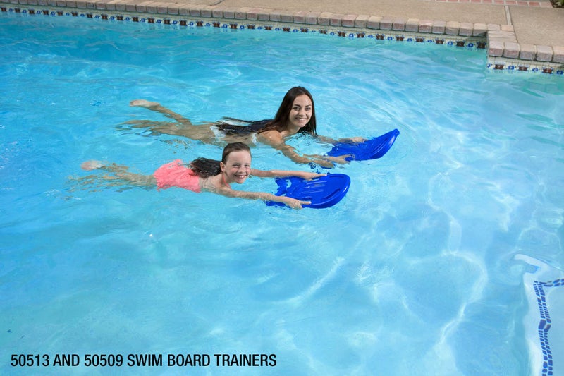 Poolmaster 50509 Advanced Kickboard Swim Trainer and Swim Aid, Small, Blue - Image 5