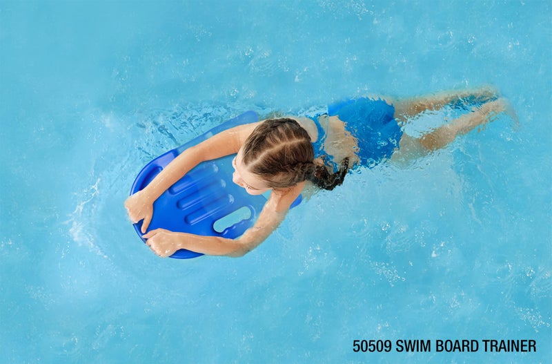 Poolmaster 50509 Advanced Kickboard Swim Trainer and Swim Aid, Small, Blue - Image 4