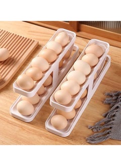 Tier Egg Organizer & Holder – Keep Your Eggs Neat and Easily Accessible in Fridge