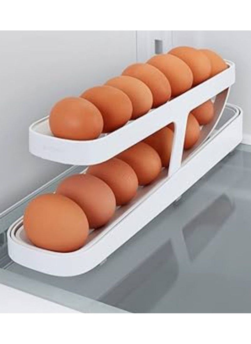 PACIFIC Tier Egg Organizer & Holder – Keep Your Eggs Neat and Easily Accessible in Fridge  - Image 2