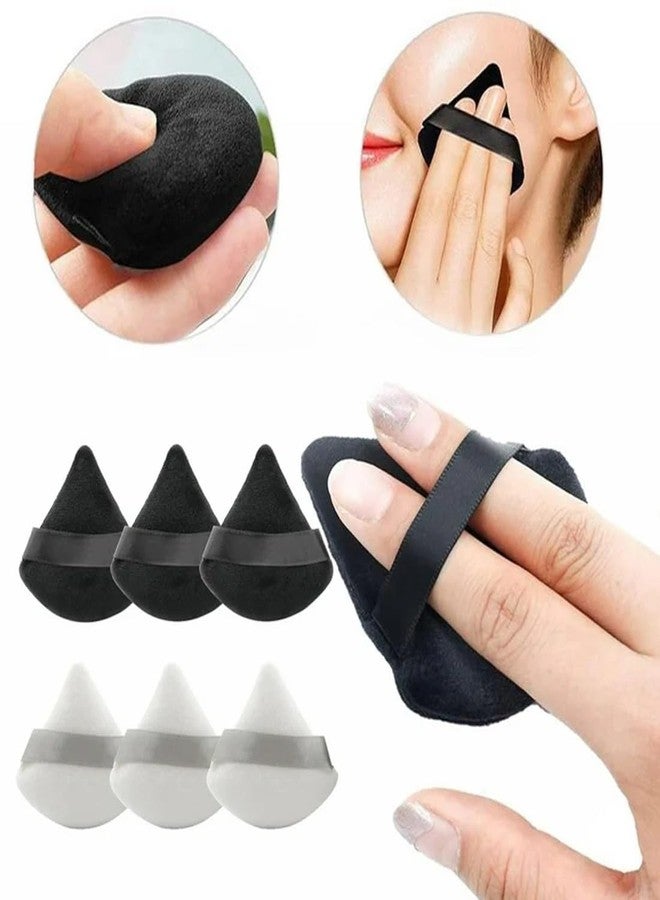 Gonegal Makeup Application with the Coke Makeup Sponge 7-Piece Puff Set in a Jar-4 Large and 3 Small Sponges With 1pcs Triangle Sponge - Image 3