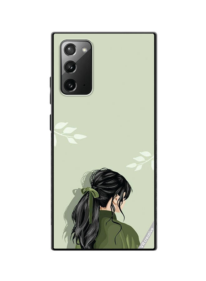 VR CREATIVE Protective Case Cover For Samsung Galaxy Note20 5G A Girl Design Multicolour - Image 1