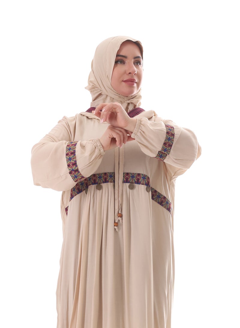 BEBO Women's long-sleeved basdal with veil  - Image 1