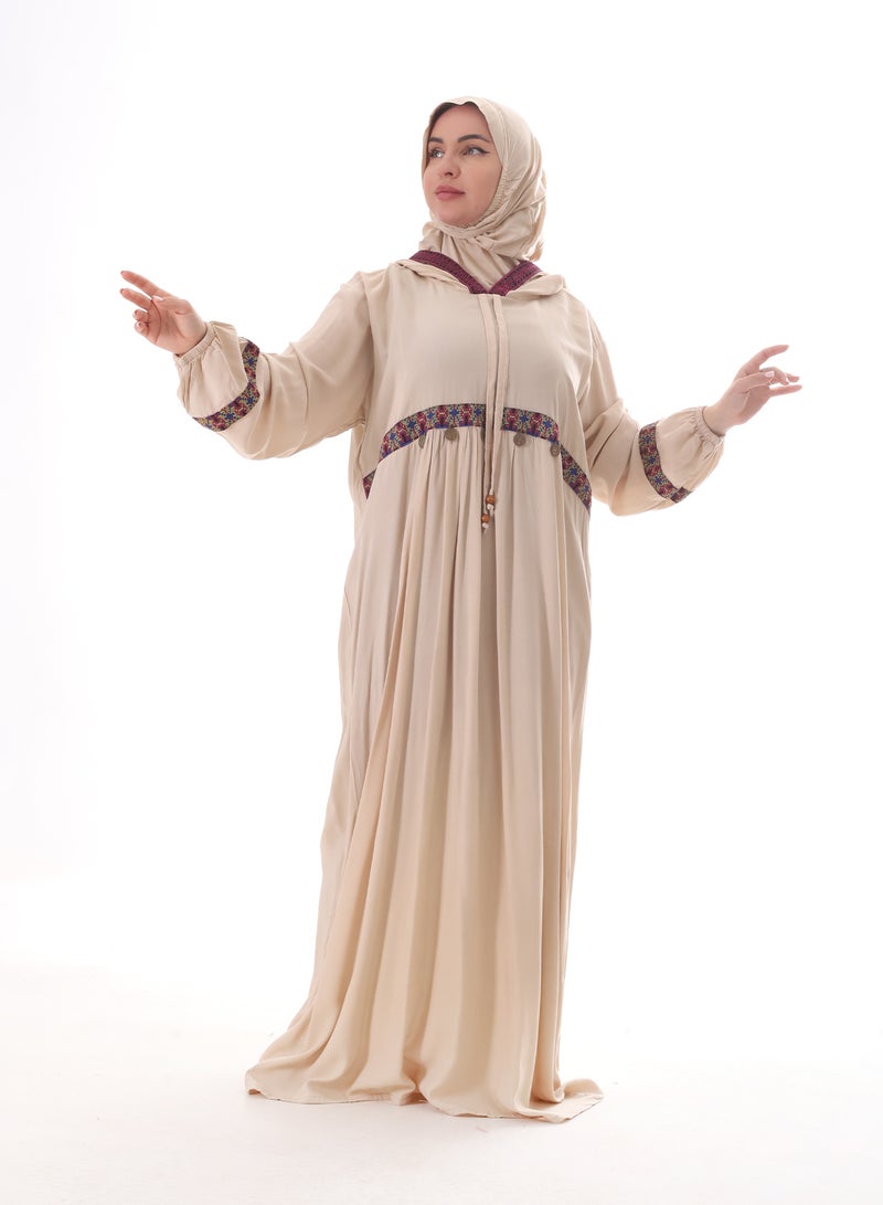 BEBO Women's long-sleeved basdal with veil  - Image 2