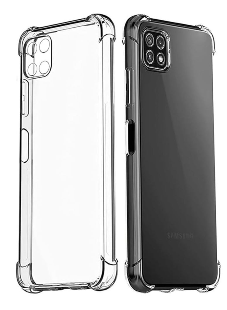 Clear Shockproof Case Compatible with Samsung Galaxy A22 5G