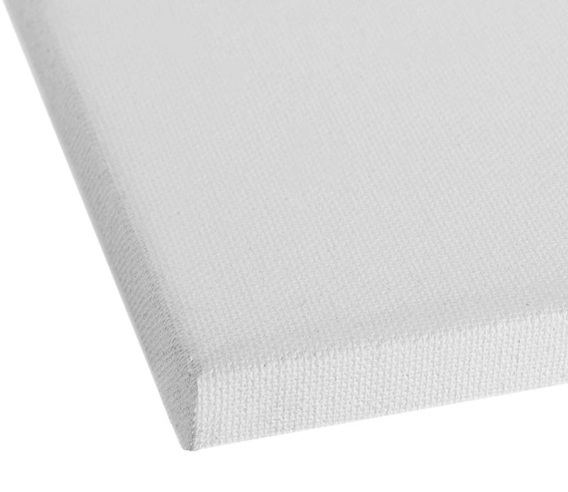 HomeStrap Homestrap 8 Oz Primed Cotton Pre Stretched Canvas with Wooden Frame - Multi Size - Set of 4 - Image 4