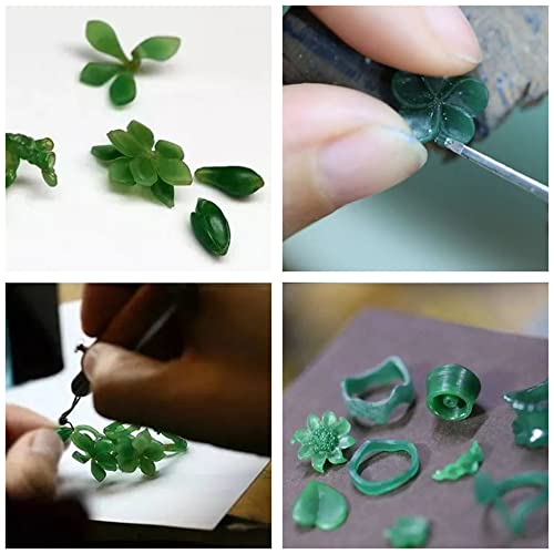 PHYHOO Carving Wax Tube Jewelry Tool Ring Tool Green Man Wax Ring Solid Carving Wax Tube T100 - Image 4