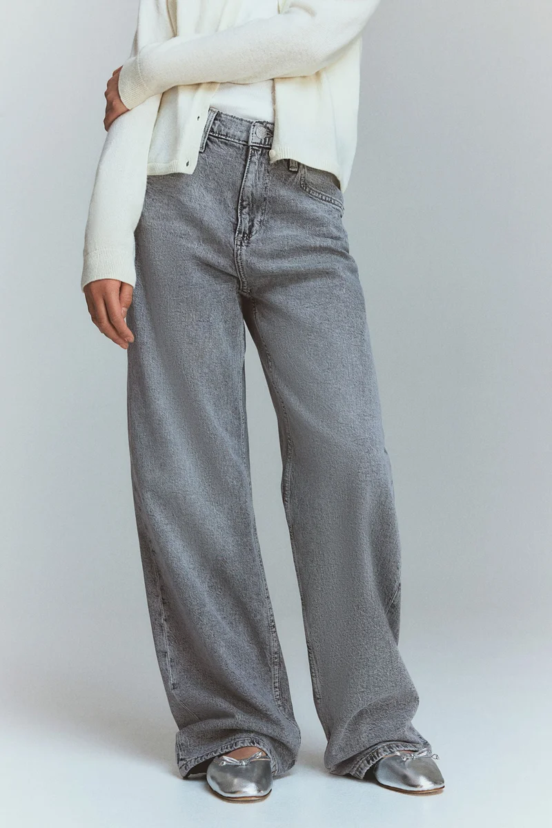 H&M Wide Leg Jeans