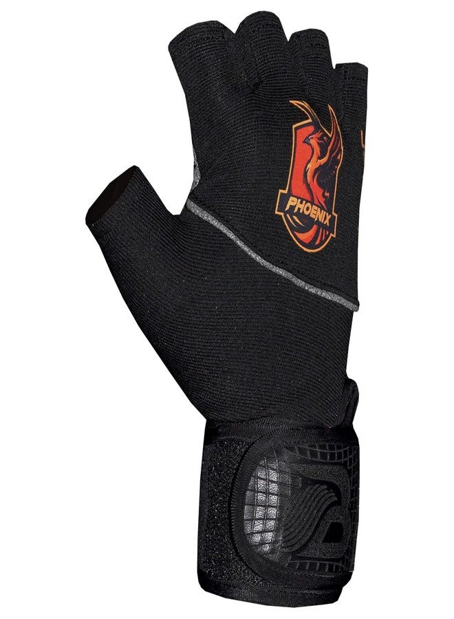 Babbler Phoenix Gym Gloves, Fitness Gloves with Wrist Support (X Large) - Image 4