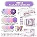 FengRise Butterfly Baby Shower Decorations for Girl Pink and Purple Balloon Arch Kit with Baby Boxes A Little Butterfly Is On The Way Backdrop Tablecloth for Girl Birthday Baby Shower Decor 118 Pcs - Image 4