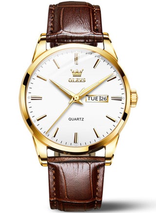 Brown & White Men's