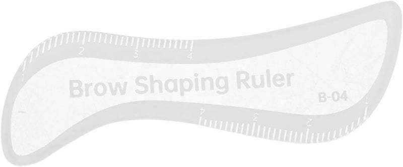 Reusable Eyebrow Stencil Shaper - Accurate Brow Mapping Ruler for Easy Eyebrow Drawing - Makeup Brow Template Guide for Beginners Daily Beauty Routines - Image 1
