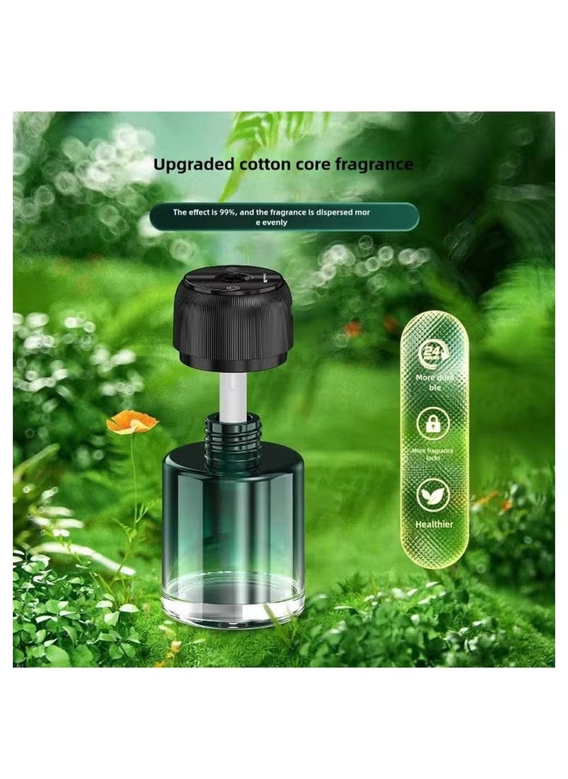 Generic - ​Smart Starry Projection Car Aroma Diffuser – 160ml Rechargeable Cool Mist Humidifier with LED Ambient Light, USB Powered, Portable for Car, Home, and Office - Image 1