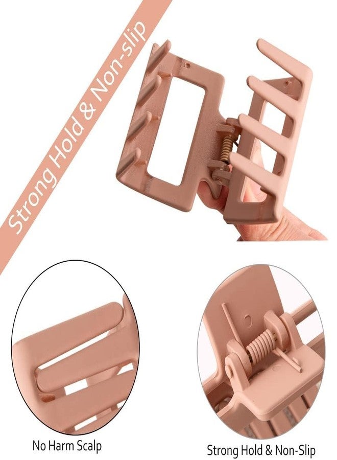 Cart Log Hair Claw Clips for Women Girls (2 PCS) - Korean Small Hair Claws, Spuare Bowtie Shape Hair Clips For Women Girls, Fashion Ornaments Hair Accessories, Mini Hair Clutcher for Women, Small Strong Hold Hair Clips (random colours) - Image 2