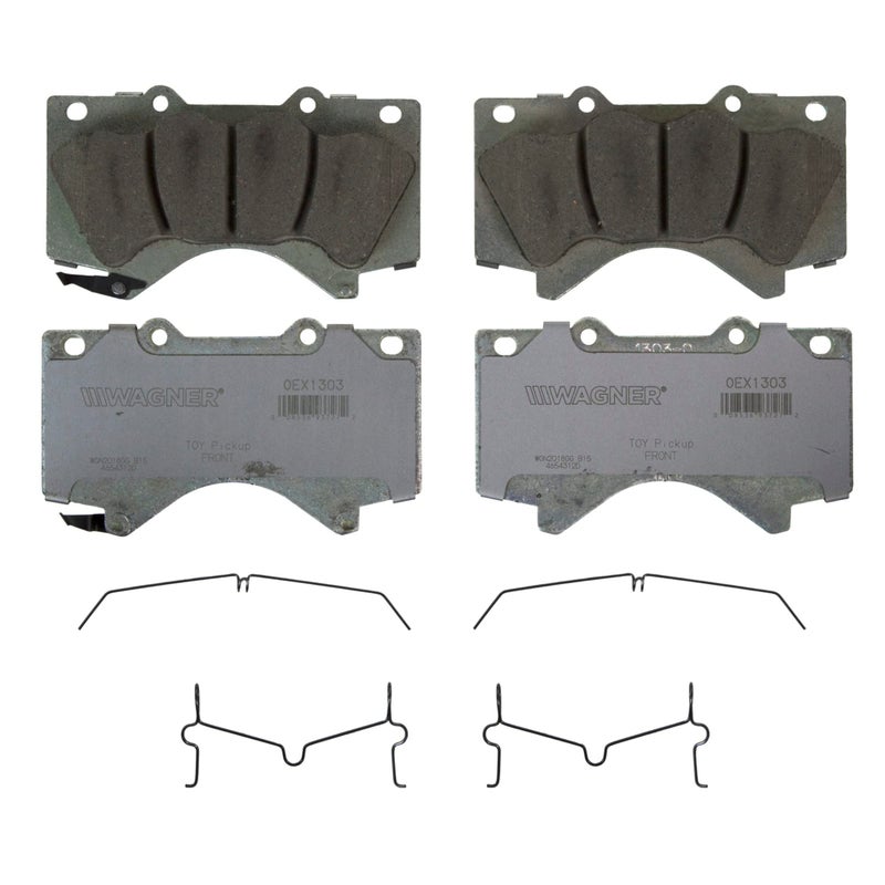 Wagner Brake OEX OEX1303 Disc Brake Pad Set Premium Ceramic