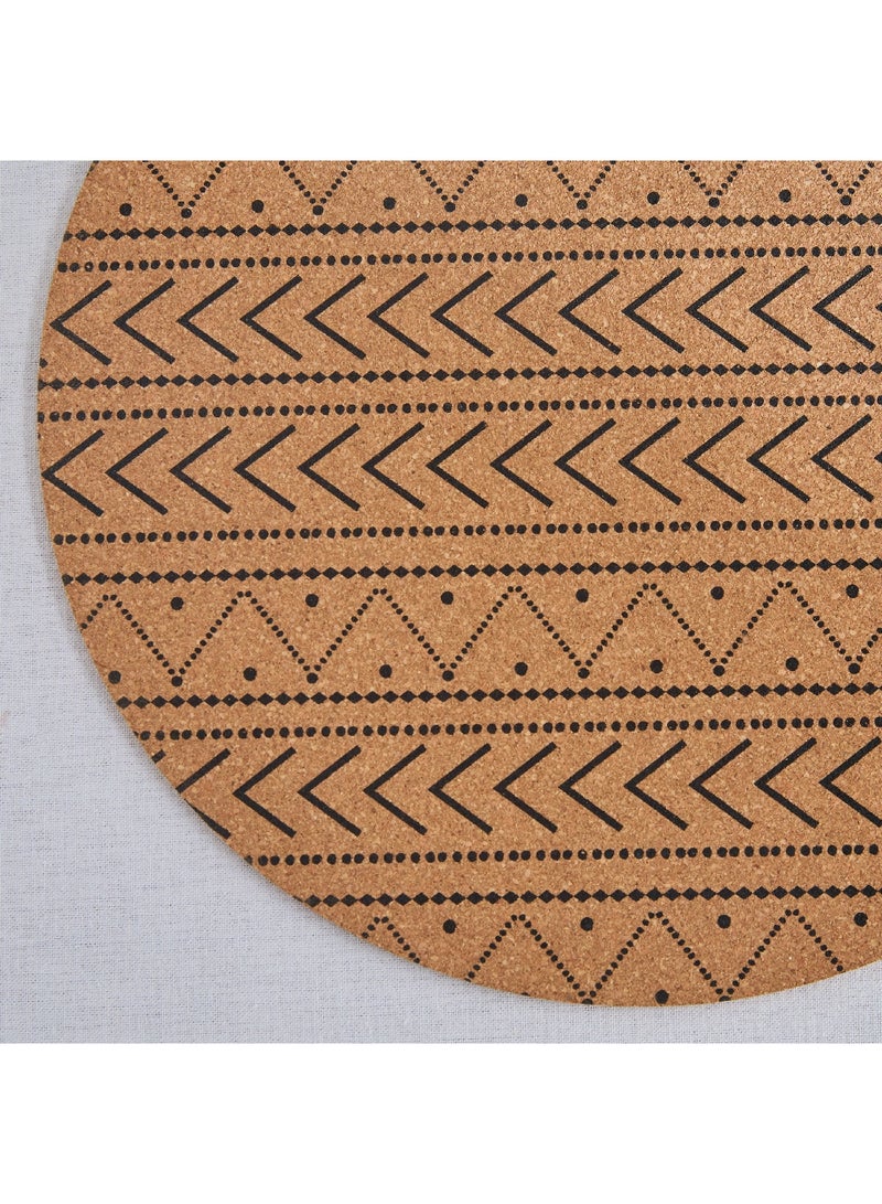 Home Box Trib Printed Cork Placemat 35 x 35 cm - Image 2