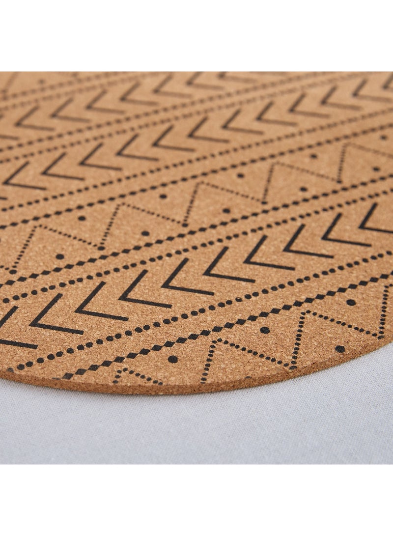 Home Box Trib Printed Cork Placemat 35 x 35 cm - Image 3