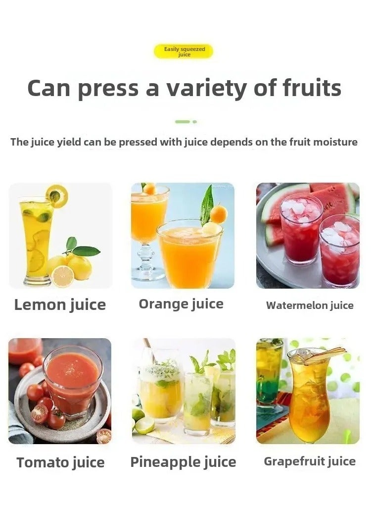 Hand Juicer Multifunctional Household Small Juicer Hand Juicer  Juicer Fruit Pomace Separator Lemon Squeezer  - Image 2