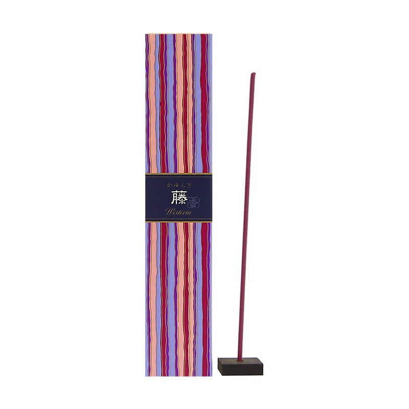 Kayuragi Incense Sticks - Wisteria by Nippon KODO, Japanese Quality Incense - Image 3