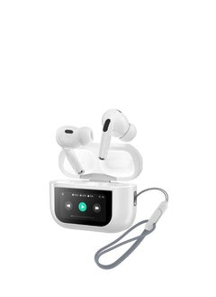IENDS MULTI-MODE DISPLAY WIRELESS EARBUDS   Comfort Music Player, 5 Equalizer Modes Immersive Sound Up To 30Hour Playtime, C Type Charging , Lock Screen Wallpaper, With Silicone Case.