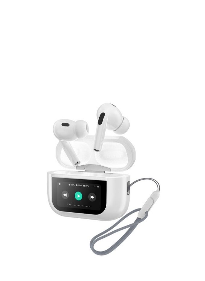 iends - IENDS MULTI-MODE DISPLAY WIRELESS EARBUDS   Comfort Music Player, 5 Equalizer Modes Immersive Sound Up To 30Hour Playtime, C Type Charging , Lock Screen Wallpaper, With Silicone Case. - Image 1