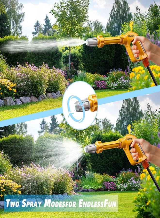 LITTCO ألعاب غسيل السيارات للأطفال من ليتكو (ضغط يدوي)، مع مكشطة وإسفنجة ومنديل، مجموعة تنظيف للعب التظاهر، عيد الميلاد، هدية للعب الأدوار للأطفال من 3 سنوات فما فوق - Image 3