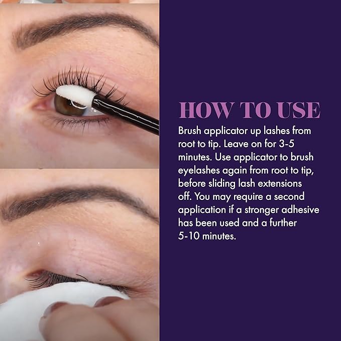 NOUVEAU LASHES جل مزيل مكياج العين من نوفو لاشز بروبيوتيك لطيف وخالي من الزيوت مناسب لتمديد الرموش يعزز صحة ميكروبيوم البشرة نباتي 115 مل - Image 4