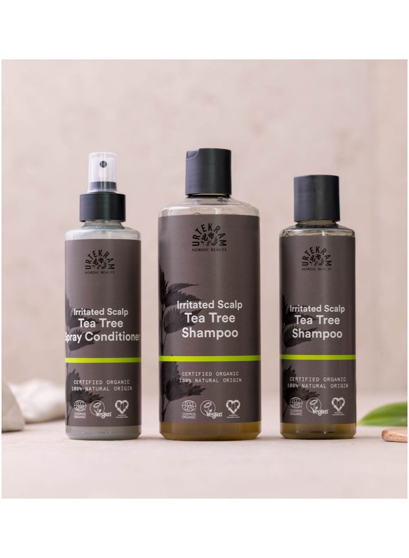 Urtekram Organic Tea Tree Antibacterial Shampoo for Irritated Scalp, 250 ml - 100% Organic and Vegan - Silicone and Paraben-Free - Image 5