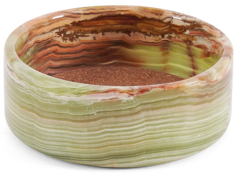 Radicaln Marble Wine Coasters 55 Inches Green Onyx Wine Bottle Coasters for Countertop Ideal Absorbent Cork Holder for Champagne Bottles - Image 2