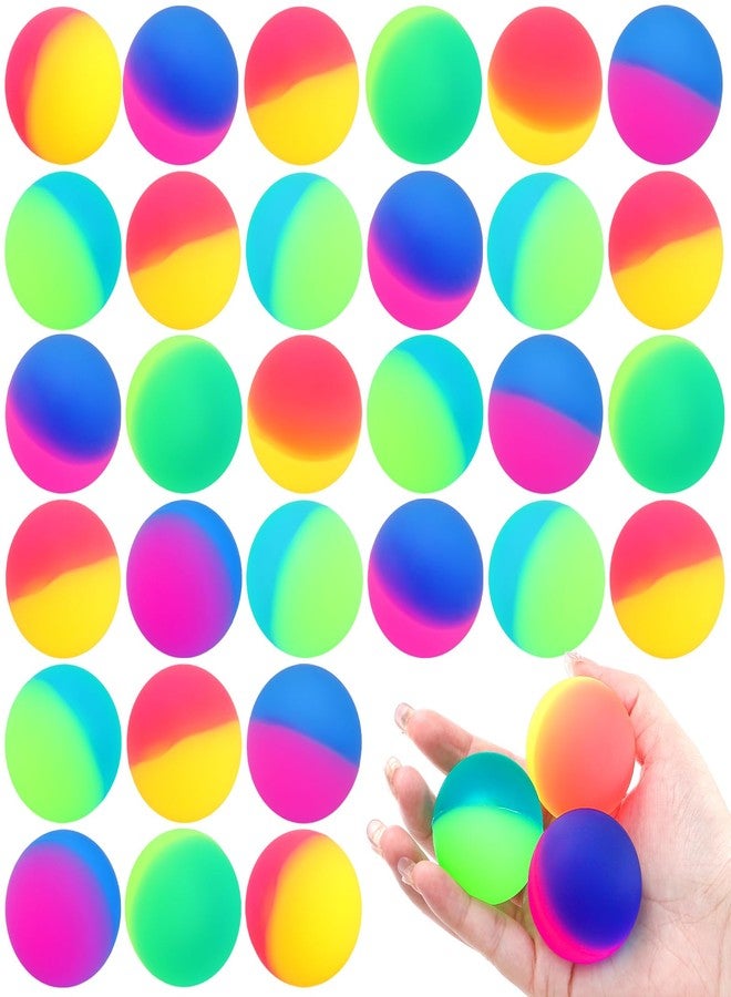 Goaste 30 Pack Bouncy Balls for Kids, 1.8 Inch/45mm Large Rubber Bounce Ball Bulk, High Bouncing Balls Assorted Colors for Boys Girls Birthday Party Favors and Carnival Prizes, Gifts - Image 1