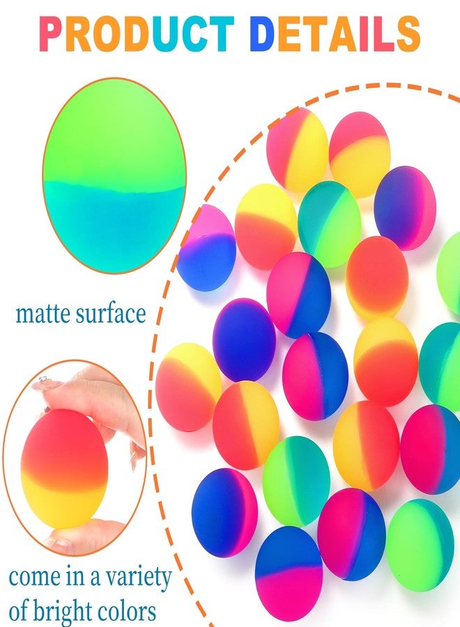 Goaste 30 Pack Bouncy Balls for Kids, 1.8 Inch/45mm Large Rubber Bounce Ball Bulk, High Bouncing Balls Assorted Colors for Boys Girls Birthday Party Favors and Carnival Prizes, Gifts - Image 5