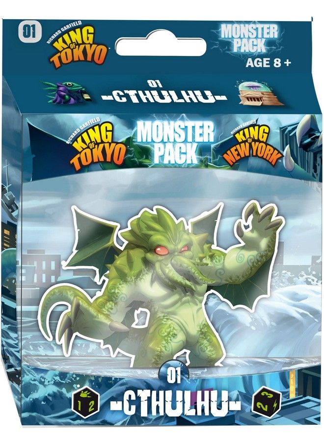 iello : King Of Tokyo Cthulhu Monster Game Pack Includes King Of Tokyo & King Of New York 30 Minute Play Time 2 To 6 Players For Ages 10 And Up - Image 2
