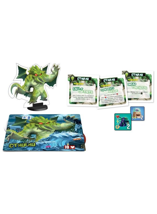 iello : King Of Tokyo Cthulhu Monster Game Pack Includes King Of Tokyo & King Of New York 30 Minute Play Time 2 To 6 Players For Ages 10 And Up - Image 4