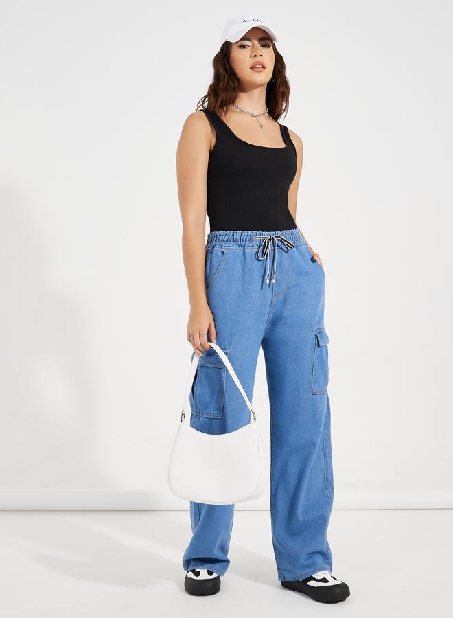 Take Two Rib Square Neck Basic Bodysuit - Image 3