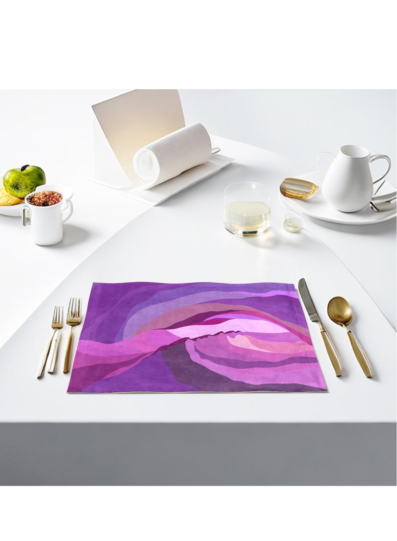 RIZARIES Purple Mist Table Mats