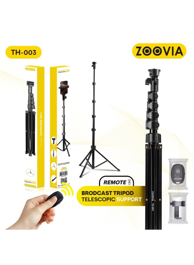 زوفيا Zoovia Broadcast Tripod Telescopic Support th-003