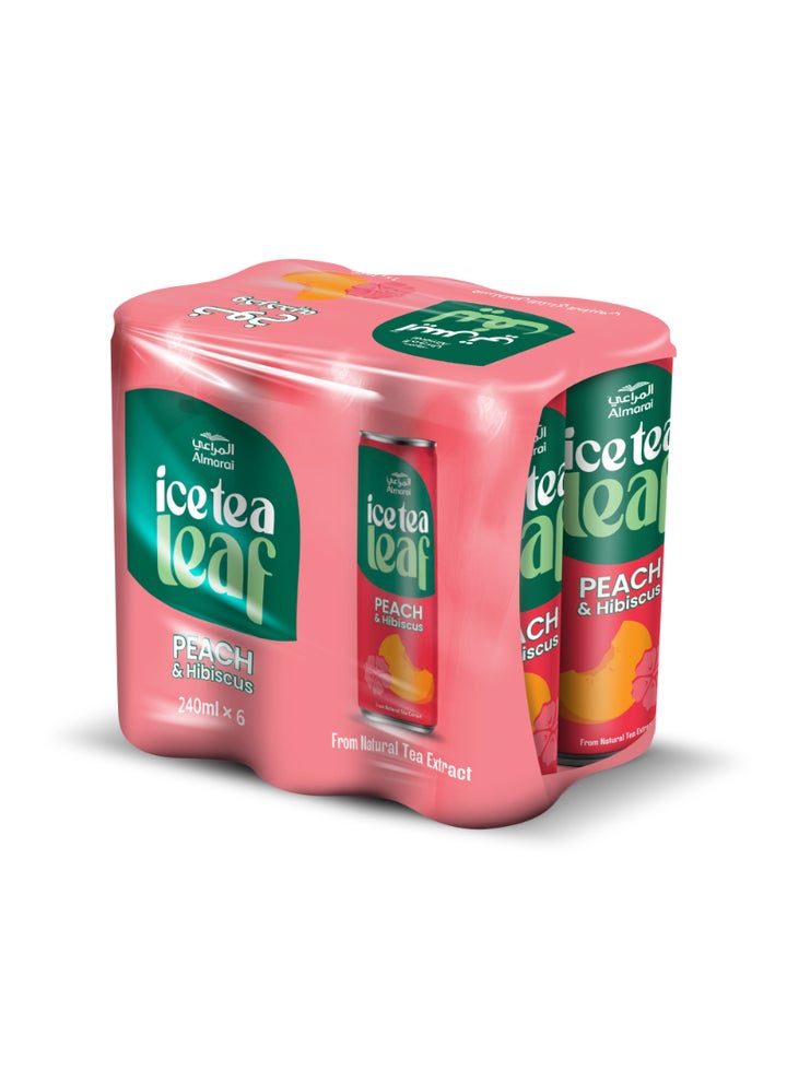 Buy Almarai Ice Leaf Peach & Hibiscus Ice Leaf Tea Online | 15 Minutes ...