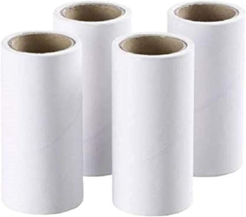 Lint Roller Refills 4-Piece Pack for Pet Hair and Dust