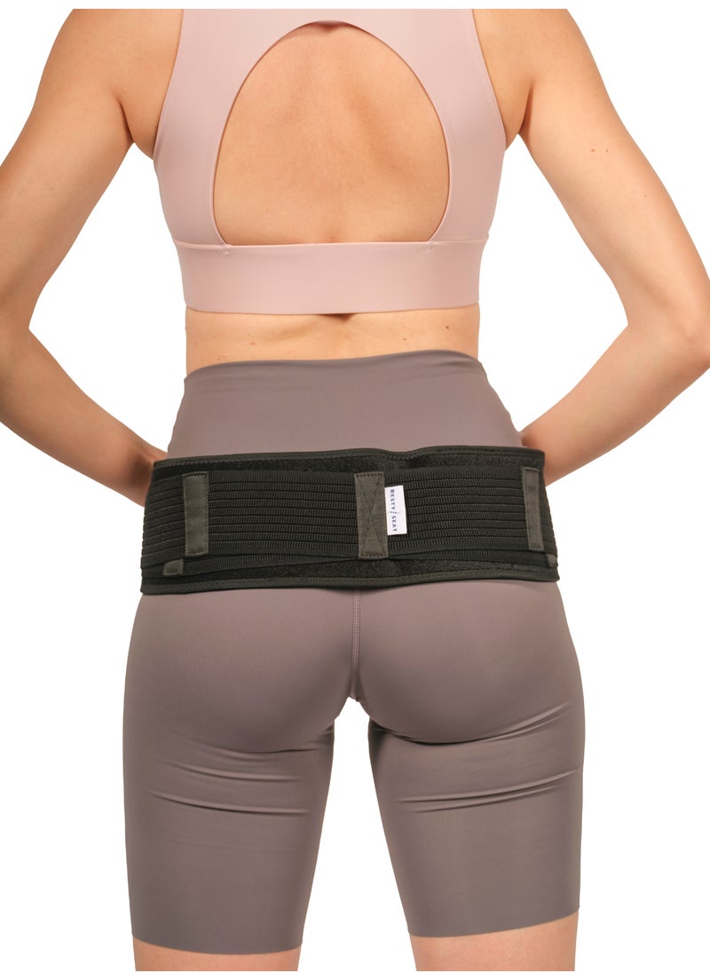 Resty Seat - Lower Back, Sacroiliac SI Joint Hip & Back Support Belt for Men & Women - Image 1