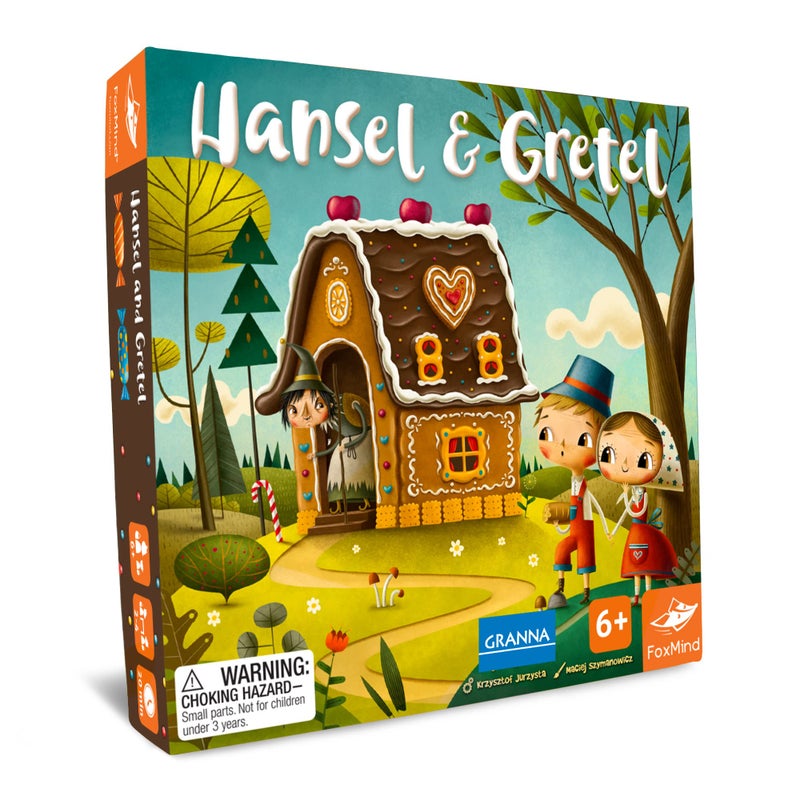 FoxMind Games Hansel Gretel a Cooperative Fairytale Math Brothers Grimm Princess up to 4 Players 6 and up - Image 2