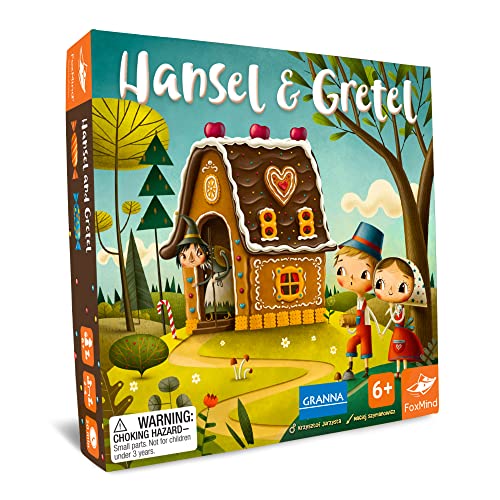 FoxMind Games Hansel Gretel a Cooperative Fairytale Math Brothers Grimm Princess up to 4 Players 6 and up - Image 1