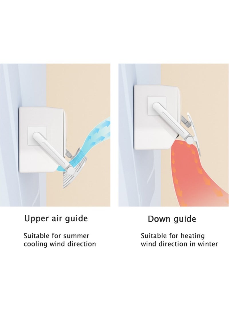 Arabest Air Conditioner Wind Deflector Wall Mounted Anti Straight Blowing  - Image 4