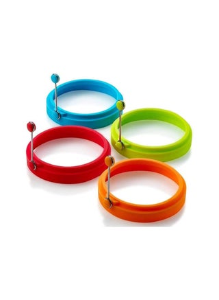 Egg Ring, Fried Egg Mold, Egg Separator, Reusable Cooking Rings, Silicone Non-Stick Egg Shaper Ring with Egg and Pancake Non Stick Cooking Tool, Kitchen Cooking Tools (4 Pcs) - pzsku/Z1534798185DAB84CDC94Z/45/_/1739789178/49c2d00d-1a18-4ed4-b7d8-7a80ffa62a84